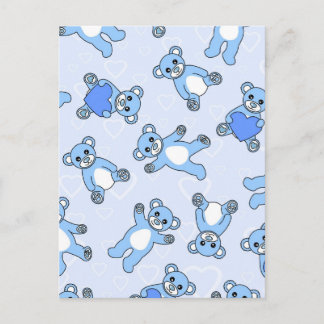 Teddy Bear Blues Postcard