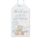Teddy Bear Boy Baby Shower Favour Tag 