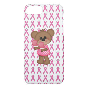 Teddy Bear Breast Cancer Awareness Phone Case