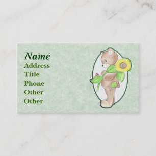 Teddy Bear Business Card