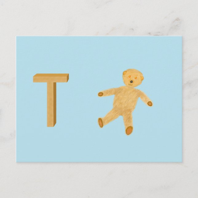 Teddy Bear Card (Front)