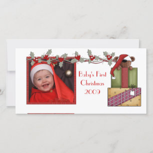 Teddy Bear Christmas Card