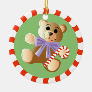 Teddy Bear Christmas Ornament