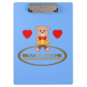 Teddy Bear Clipboard