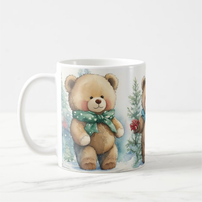 Teddy bear  coffee mug (Left)