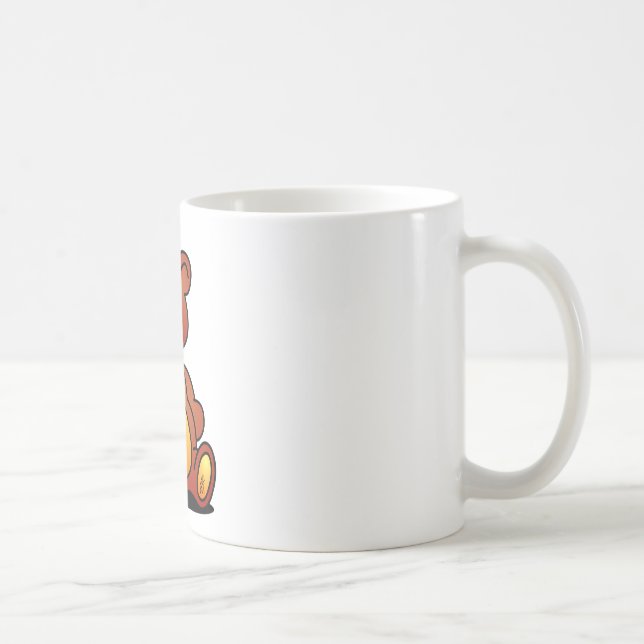 Teddy Bear Coffee Mug (Right)