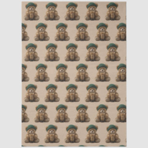 Teddy Bear Cold Brew  Tissue Paper
