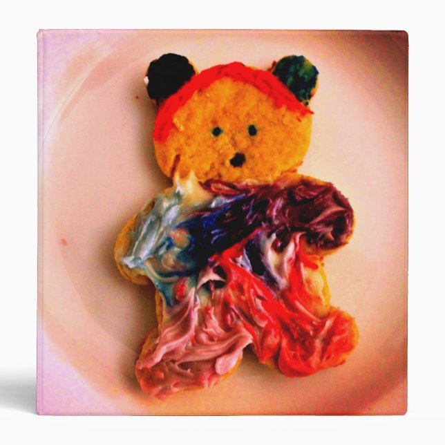 Teddy Bear Cookie Binder (Front)