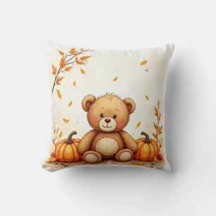 Teddy bear cushion