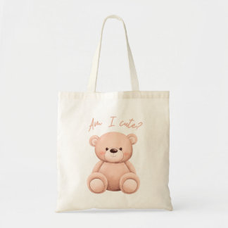Teddy Bear Cute Petits Sacs fourre-tout Brown Ours