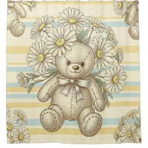 Teddy Bear Daisy Garden Pattern (1)