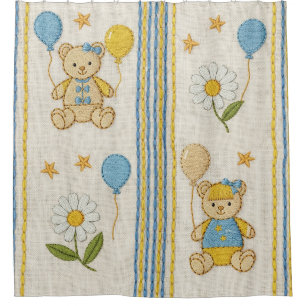 Teddy Bear Daisy Garden Pattern (10)