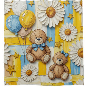 Teddy Bear Daisy Garden Pattern (11)