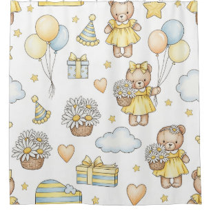 Teddy Bear Daisy Garden Pattern (14)