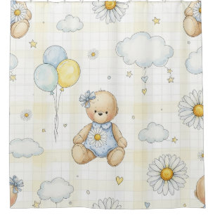 Teddy Bear Daisy Garden Pattern (15)