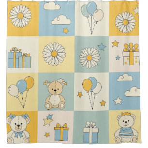 Teddy Bear Daisy Garden Pattern (17)