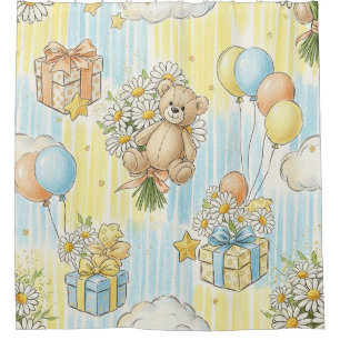 Teddy Bear Daisy Garden Pattern (3)