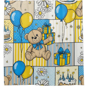 Teddy Bear Daisy Garden Pattern (4)