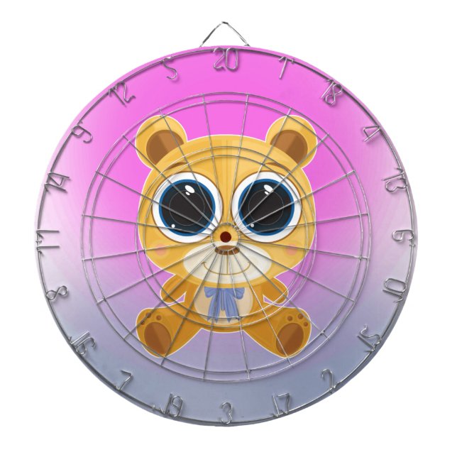 Teddy Bear  Dartboard (Front)