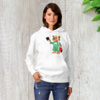 Teddy Bear Doctor Womens Hoodie