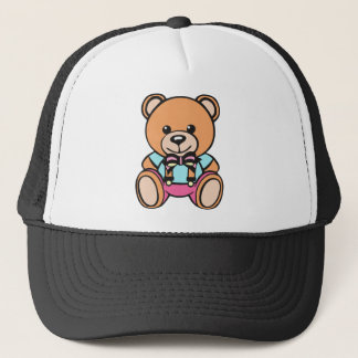 Teddy Bear Drawing Trucker Hat