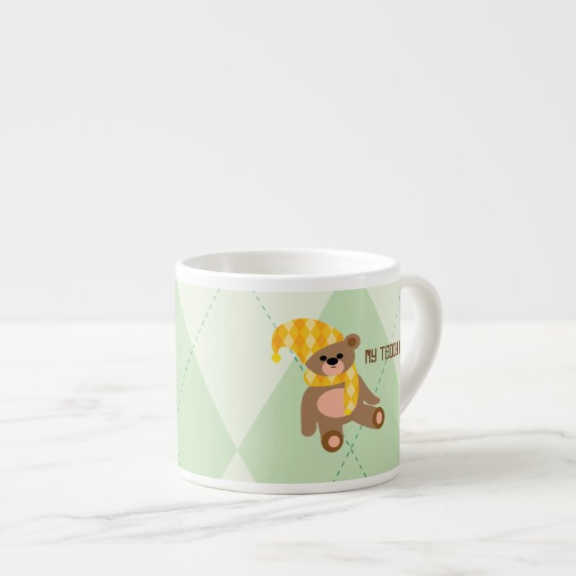 Teddy bear espresso cup (Front Right)
