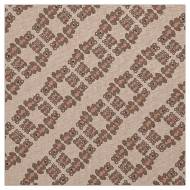 Teddy Bear Fabric (Swatch)