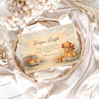 Teddy Bear Firefighter Diapper Raffle