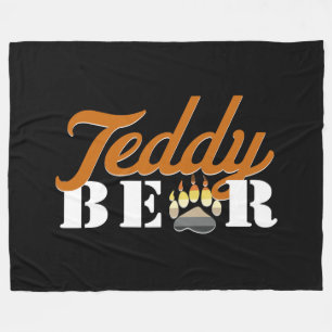 Teddy Bear Fleece Blanket