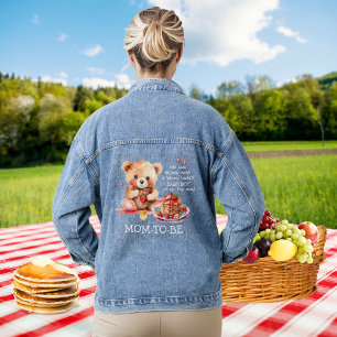 Teddy Bear Fraise Pancake Brunch Maman-To-Be