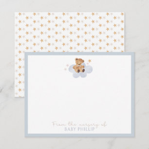 Teddy Bear, from the nursery of Invitation