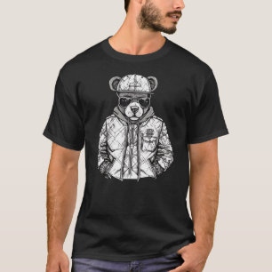 Teddy Bear Gangster Street Rap Hip Hop Drip Swag U T-Shirt