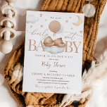 Teddy Bear Gender Neutral Balloon Baby Shower Invitation<br><div class="desc">Teddy Bear Gender Neutral Balloon Baby Shower Invitation
All designs are © PIXEL PERFECTION PARTY LTD</div>