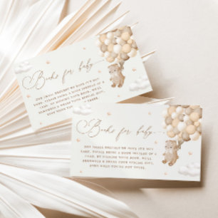 Teddy Bear Gender Neutral Book Request Enclosure Card