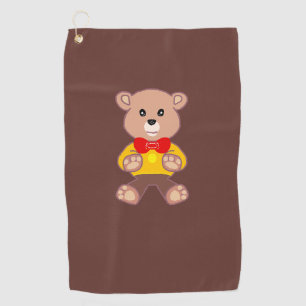 Teddy Bear Golf Towel