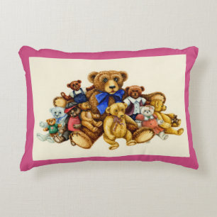 TEDDY BEAR HUGS ACCENT PILLOW *Customize