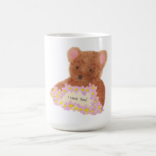 Teddy Bear - I love you! Coffee Mug