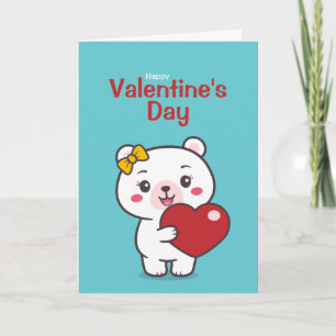 Teddy Bear Illustration Card