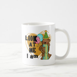 Teddy Bear I'm 1 Birthday T-shirts and Gifts Coffee Mug