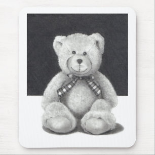 Teddy Bear in Pencil Mouse Pad