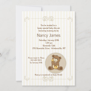 Teddy Bear Invitation