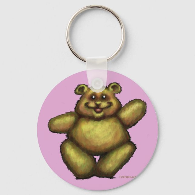 Teddy Bear Keychain (Front)