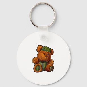 Teddy bear keychain