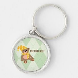 Teddy bear keychain