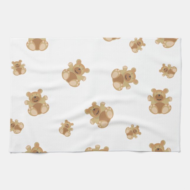 Teddy Bear Kitchen Towel (Horizontal)