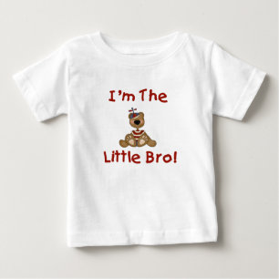 Teddy Bear Little Bro Baby T-Shirt