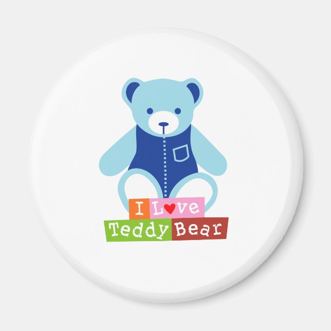 Teddy Bear Love Magnet (Front)