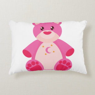 Teddy bear lovers accent pillow