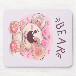 Teddy Bear Lovers Gift For Kids Mouse Pad