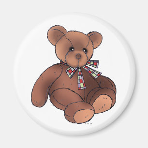 Teddy bear magnet